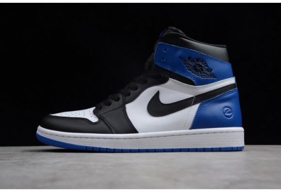 Air Jordan 1 Retro Fragment black/sport royal-white mens 716371-040 